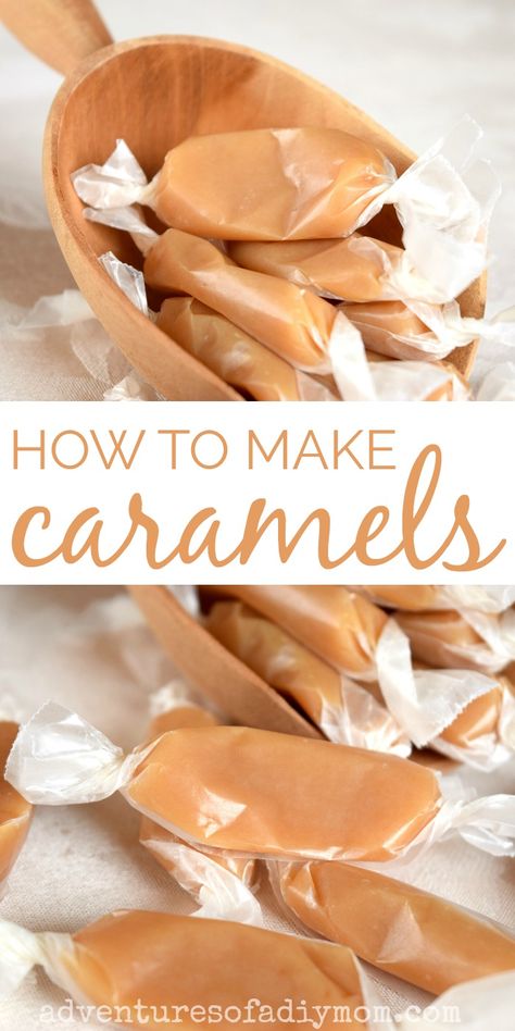 What To Use Sweetened Condensed Milk, Caramel Candy Recipe Condensed Milk, Carmel Homemade Condensed Milk, Carmel Candy Recipe Condensed Milk, Chewy Caramel Candy, Homemade Carmels Easy, Sweet Condensed Milk To Carmel, Soft Chewy Caramels, Sweetened Condensed Milk Candy Recipes