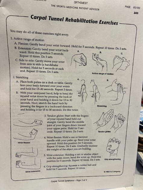 Occupational Medicine, Physical Therapy Documentation, Carpal Tunnel Exercises Physical Therapy, Snf Physical Therapy Exercises, Physical Therapy Terminology, Physical Therapy Assistant Student, Physiotherapy Knowledge, Physiotherapy Student, Physiotherapy Exercises