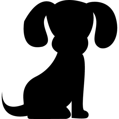 28+ Flat Pet Dog Icons | Icons | Design Trends Pet Silhouette, Dog Template, Dog Outline, Dog Quilts, Dog Icon, Image Chat, Silhouette Stencil, Animal Silhouette, Dog Silhouette