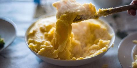 Mashed Potatoes Without Milk, What Is Polenta, Polenta Fritta, Potato Gravy, Polenta Recipes, Braised Lamb, Flavored Butter, Best Cheese, Creamy Mashed Potatoes