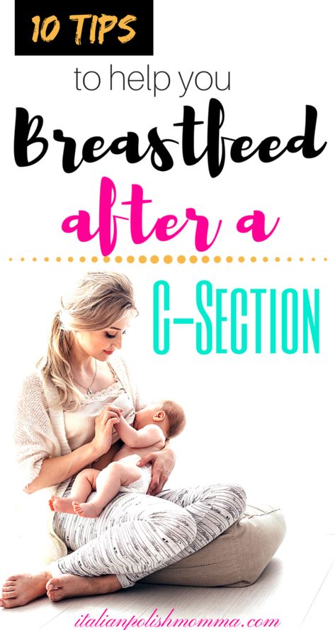 C-Section Recovery Tips - italianpolishmomma.com Breastfeeding After C Section, How To Breastfeed, Baby Kicking, Pumping Moms, Baby Sleep Problems, Breastfeeding And Pumping, Third Baby, Breast Feeding, C Section