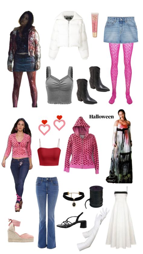 #halloweenseason#halloweencostume#halloweeninspo#halloweencollage#halloweenaesthetic#halloween #makeup #fall #spooky #october #vibes #cute #jenifersbody #costume #meganfox #scary #jennifersbody#aesthetic Halloween Costumes Brunette, October Vibes, Check Outfit, Spooky October, Cute Group Halloween Costumes, Classy Halloween Costumes, Halloween Coustumes, Pretty Halloween Costumes, Holloween Costume