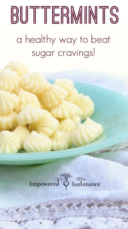 3 Ingredient Buttermints: A healthy way to stop sugar cravings (these really work, and quickly!) #food #glutenfree Stop Sugar, Stop Sugar Cravings, Butter Mints, Sugar Cravings, Paleo Dessert, Healthy Sweets, Healthy Treats, Candy Recipes, Blood Sugar