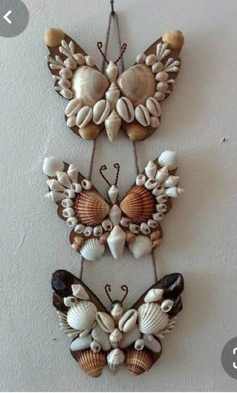 Seashell Art Diy, Art Coquillage, Seashell Projects, Shells Diy, Sea Shell Art, Shell Ideas, Shell Craft, Seashell Painting, Sea Crafts