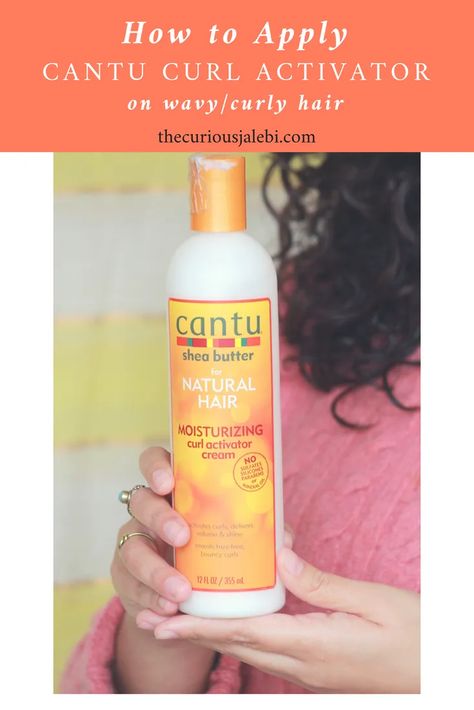 Cantu Hair, Cantu Curl Activator, Cantu Curls, Cantu Shea Butter For Natural Hair, Cantu Hair Products, Curl Activator, Natural Hair Treatments, Bangs Curly, Wavy Curly Hair