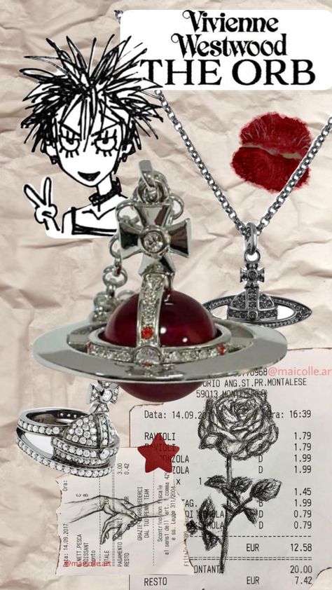 Vivienne Westwood Red Aesthetic, Vivienne Westwood Lighter Nana, Nana Astethic, Vivienne Westwood Hat, Vienne Westwood Jewelry, Vivienne Westwood Lighter, Vivienne Westwood Nana, Nana Vivienne Westwood, Viviane Westwood