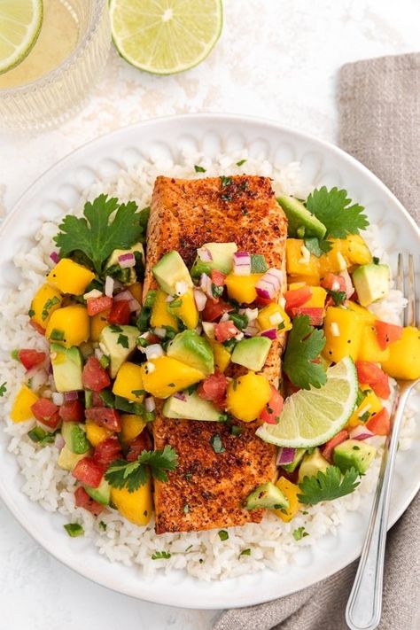 Chili Lime Salmon, Crusted Salmon Recipes, Parmesan Crusted Salmon, Best Salmon Recipe, Popular Healthy Recipes, Air Fryer Salmon, Chili Lime Seasoning, Lime Salmon, Healthy Salmon Recipes