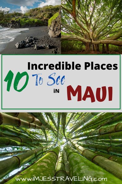 Maui is a picture perfect Hawaiian Island. There are many things to see in Maui. These are 10 incredible places that exist on Maui. #Maui #Hawaii #USA #ImJessTraveling #TopTenThingstoSee Unreal Places, Molokini Crater, Hawaii Vacation Tips, Hawaii Trip Planning, Maui Itinerary, Maui Activities, Hawaii Itinerary, Maui Hawaii Vacation, Magic And Mystery