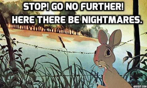 Nightmares indeed. Watership Down, Animation Series, Animated Movies, The Guardian, Animation Art, Childrens Books, How To Draw Hands, Film, Disney