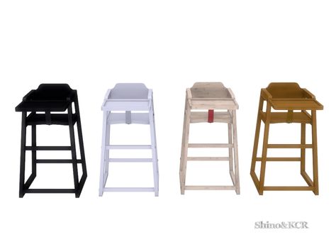 Classic Furniture for Toddlers - matching other Classic Furniture by me  Found in TSR Category 'Sims 4 Kids Furniture' Toddler High Chair, Sims 4 Tsr, Sims 4 Traits, Sims 4 Cc Shoes, Sims 4 Cc Makeup, Sims 4 Cc Skin, Toddler Chair, Baby Chair, Sims 4 Toddler