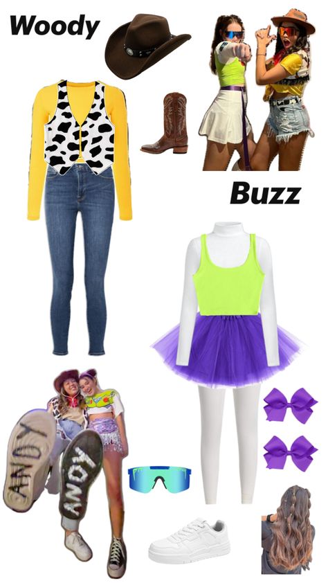 Buzz And Woody, Costume Ideas, Halloween