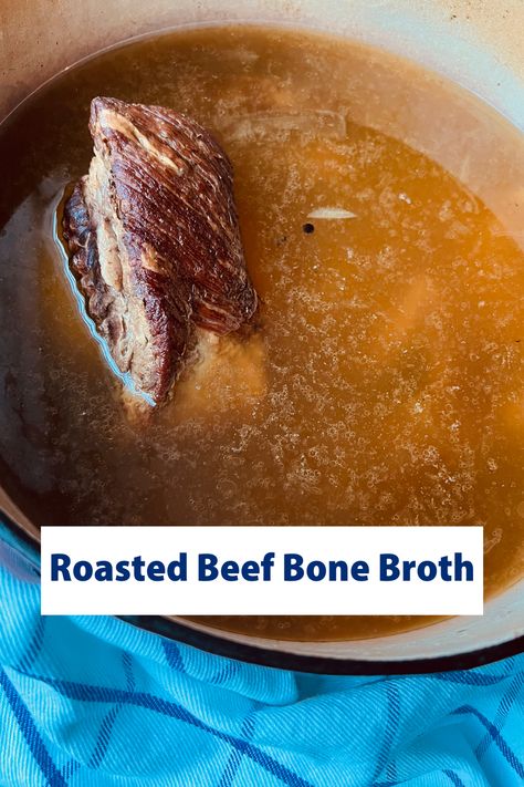 Beef Broth From Prime Rib Bones, Roasting Beef Bones For Bone Broth, Beef Bone Soup Recipes, Beef Bone Broth Soup Recipes, Soup Bones Beef Recipe, Beef Soup Bone Recipes, Beef Bone Soup, Beef Soup Bones, Sipping Broth