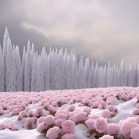 Roses In Snow, Flowers In Snow, Frozen Roses, Snow Rose, Frozen Rose, Snow Night, Boquette Flowers, Beautiful Pink Roses, Winter Rose