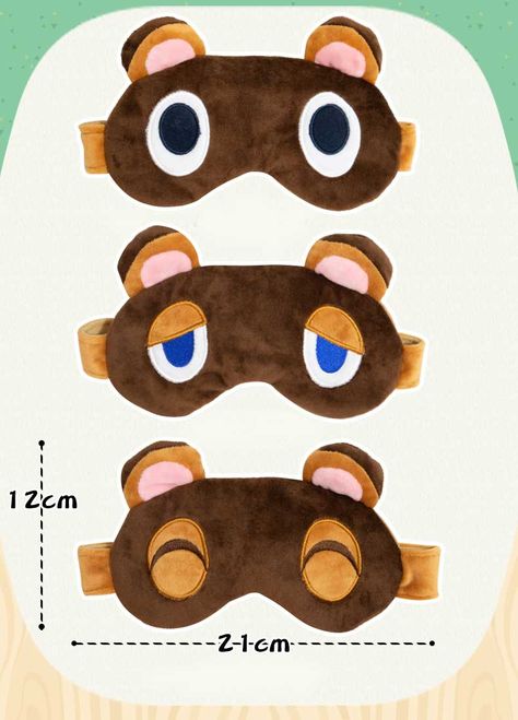 BEST Animal Crossing Gift Idea. Cute Animal Crossing Sleeping Mask Exclusive at RegisBox.com Acnh Merch, Cute Animal Crossing, Animal Crossing Plush, Nintendo Switch Animal Crossing, Animal Crossing Wiki, Tom Nook, Animal Crossing Funny, Animal Crossing Fan Art, Animal Crossing Wild World