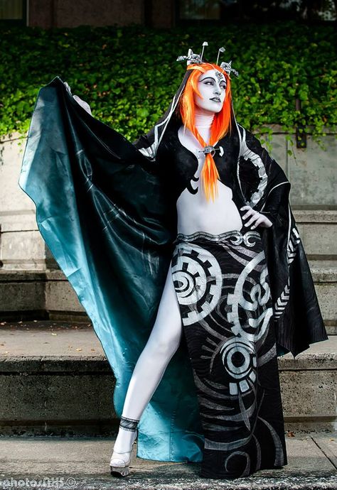 LoZ Midna true form cosplay at Escapist Expo - Imgur Loz Midna, Midna True Form, Twilight Princess Cosplay, Midna Twilight Princess, Midna Cosplay, Twilight Princess Hd, Creative Cosplay, Awesome Costumes, Zelda Cosplay