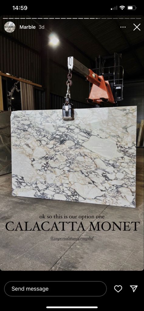 Calacatta Monet Marble, Monet Marble, Calacatta Monet, Park Hill, Marble Kitchen, Kitchen Marble, Humble Abode, New Construction, Future House