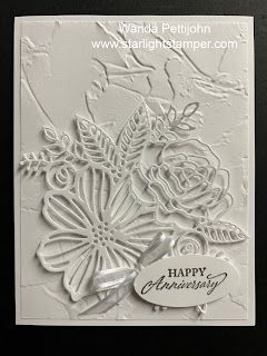 My Creative Corner!: Artistically Inked, Anniversary Card, Stampin' Up! Stampin Up Wedding Cards, Anniversary Cards For Couple, Artistically Inked, Wedding Shower Cards, Anniversary Cards Handmade, Groom Card, Easter Cards Handmade, Stamping Projects, Elegant Cards