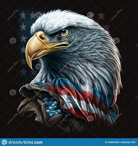 Patriotic Art Ideas, American Flag Pictures, Eagle Icon, Eagle Artwork, Custom Motorcycle Paint Jobs, Eagle Drawing, Eagle Images, Patriotic Pictures, American Flag Wallpaper