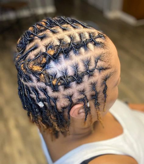 Latest Dreadlocks Styles For Short Hair, Short Loc Styles For Women Locks, Retwist Styles For Short Locs Women, Short Dreadlock Hairstyles For Girls, Barrel Twist Locs Women Short Hair, Starter Loc Updo Styles Short, Short Dreadlocks Styles Locs, Starter Loc Styles For Women, Loc Styles For Short Hair Dreadlocks