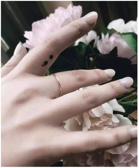 Delicate Tattoo Fonts, Inside Finger Tattoos, Tattoo Font Styles, Tattoo Meaningful, Minimalist Tattoo Meaning, Paris Tattoo, Typography Tattoo, French Tattoo, Semi Colon