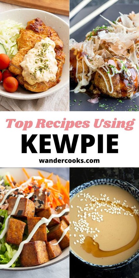 Kewpie mayo is the perfect partner to your favourite home-cooked meals, from Japanese and Korean to a few surprise ideas in between! Here’s our top picks for the BEST Kewpie mayo recipes so you can use up that bottle to the very last squeeze. Food With Kewpie Mayo, Kewpie Mayo Ramen Recipe, Kewpie Recipe Ideas, How To Use Kewpie Mayo, Recipes With Japanese Mayo, Kewpie Mayo Sauces, Recipes That Use Kewpie Mayo, Kewpie Deep Roasted Sesame Recipes, Japanese Mayo Uses