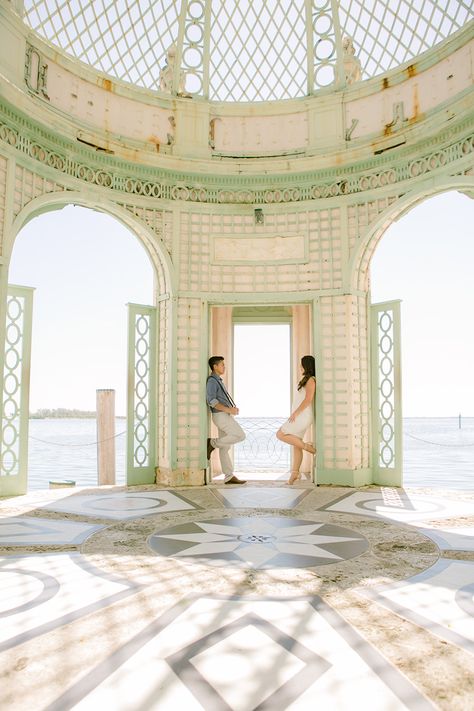 Engagement session at Vizcaya Museum + Gardens, Miami Renovation Aesthetic, Engagement Photos Miami, Vizcaya Miami, Vizcaya Wedding, Miami Travel Guide, Vizcaya Museum, Miami Photos, Miami Travel, Miami Gardens