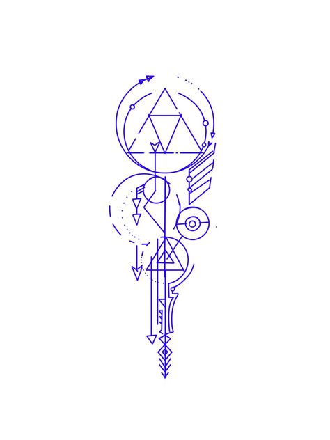 Tri Force Tattoo Ideas, Gaming Tattoos For Men, Zelda Tattoo Design, Tri Force Tattoo, Zelda Tattoo Ideas, Destiny Tattoo, Kitten Tattoo, Archangel Tattoo, Tattoo Catalog