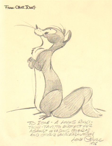 Rikki Tikki Tavi, Chuck Jones...i used to love watching this movie! Rikki Tikki Tavi Tattoo, Rikki Tikki Tavi, Chuck Jones Art, Laika Studios, How To Draw Cute, Chuck Jones, Draw Cute, Disney Concept Art, Favorite Cartoon Character