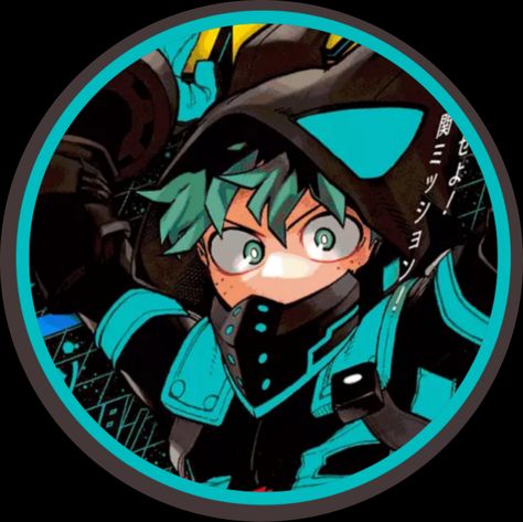 Izuku Midoriya Manga Color, Midoriya Official Art, Izuku Midoriya Official Art, Izuku Official Art, Izuku Midoriya Pfp, Blue Hair Pfp, Izuku Midoriya Manga, Izuku Midoriya Icons, Izuku Icon