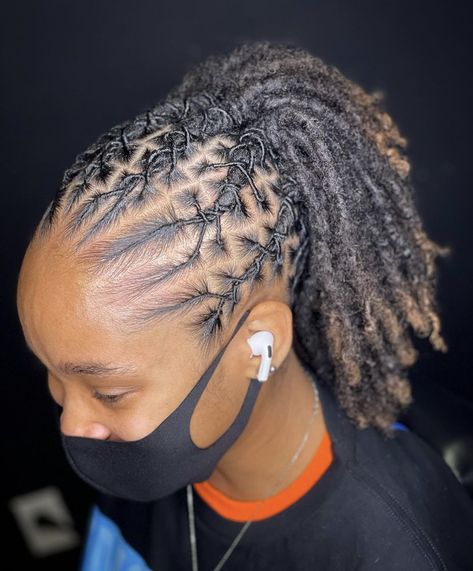 Locs Ponytail Extension, Loc High Ponytail Styles Dreadlocks, Coil Locs Style, Loc Ponytail Extension, Extended Loc Ponytail, Coil Locs, Sisterloc Styles, Dreadlocks Ponytail, Gigi Hair