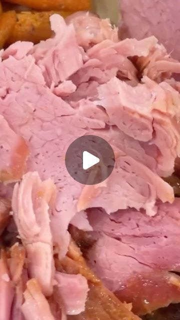 Honey Mustard Glazed Ham, Mustard Glazed Ham, Cooking Ham In Crockpot, Ham Recipes Crockpot, Ham Recipes Baked, Pork Crockpot Recipes, Honey Glazed Ham, Slow Cooker Ham, Crockpot Ham