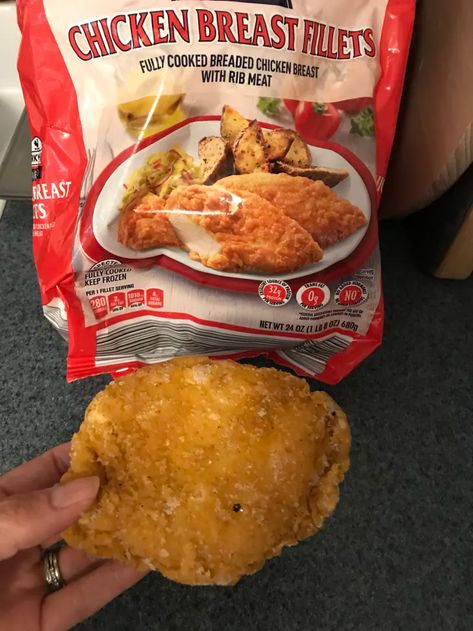 Aldi Kirkwood Chicken Fillets Review | Kitchn Bag Chicken Recipes, Aldi Chicken, Chicken Tray Bake, Copycat Chick Fil A, Aldi Meal Plan, Aldi Recipes, Chicken Receipes, Rib Meat, Breaded Chicken Breast