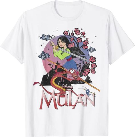 Amazon.com: Disney Mulan And Mushu Collage Portrait Logo T-Shirt : Clothing, Shoes & Jewelry Mulan Warrior, Portrait Logo, Sunset Poster, Disney Mulan, Collage Portrait, T Shirt Logo, Logo T, Vneck Tshirt Women, Mens T Shirts