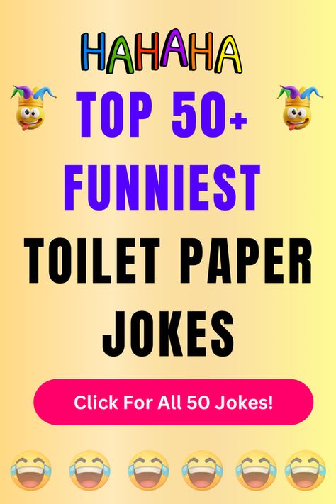 Check Out The Top 50+ Funny Toilet Paper Jokes And Puns. Click For All 50+ Hilarious Toilet Paper Jokes! Funny Bathroom Jokes Hilarious, Funny Toilet Paper Quotes, Weather Puns, Bathroom Jokes, Weather Jokes, Funny Toilet Paper, Best Toilet Paper, Toilet Paper Humor, Jokes And Puns