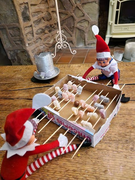 Elf Idea, Elf Ideas Easy, Awesome Elf On The Shelf Ideas, Elf Activities, Elf Antics, Elf Fun, Girl Elf, Elf Ideas, Santa's Elves