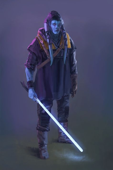 by Edison Moody Jedi Concept Art, Jedi Oc, Star Wars Fallen Order, D&d Star Wars, Jedi General, Jedi Costume, Jedi Art, Clone Wars Art, Jedi Fallen Order