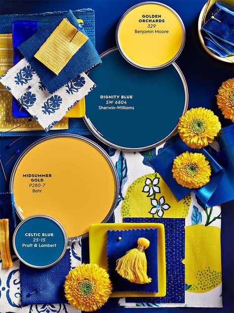 Yellow And Teal Color Palette, Yellow Mood Board, Navy Blue Color Palette, Teal Color Palette, Yellow And Teal, Blue Color Palette, Blue Colour Palette, Teal Color, Navy Blue Color