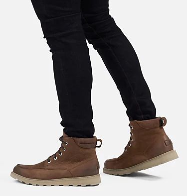 Men's Lace Up Boots | SOREL Mens Lace Up Boots, Chukka Sneakers, Moc Toe Boots, Everyday Boots, Insulated Boots, Snow Rain, Mens Boots Fashion, Shearling Boots, Comfortable Boots