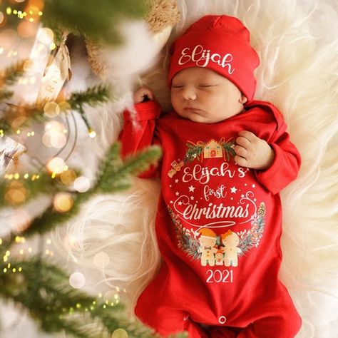 Christmas Babygrow, Christmas Tutu Dress, First Christmas Outfit, My 1st Christmas, Christmas Tutu, Mom Dad Baby, First Christmas Photos, Christmas Outfit Ideas, Boys Christmas Outfits