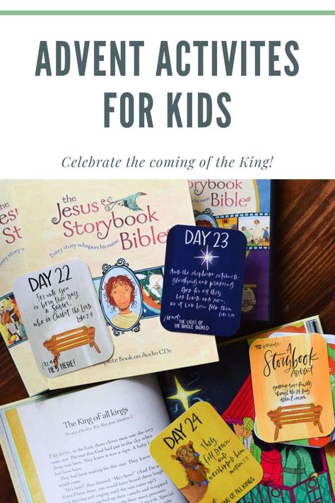 Jesus Storybook Bible Advent, Bible Advent, Advent Activities For Kids, Advent Family, Christmas Crafts Ideas, Advent Scripture, Advent Readings, Christmas Activities For Toddlers, Advent Crafts