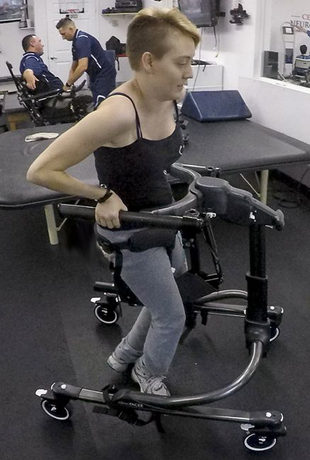 While looking for new advancements in the rehab industry, the Center for Neuro Recovery found a perfect fit for their gait training needs - the Rifton Pacer.  https://www.rifton.com/adaptive-mobility-blog/blog-posts/2017/september/center-neuro-recovery-pacer-gait-trainer Workout Recovery Tips, Active Recovery Workout Exercises, Active Recovery Workout, Aural Rehabilitation, Rehabilitation Equipment, Gait Training, Stationary Bike, Perfect Fit, Gym