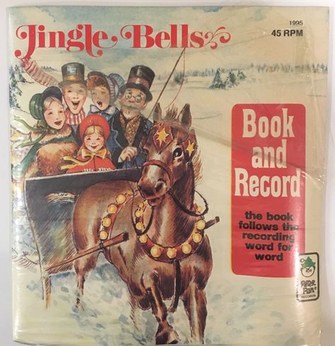 Vtg Jungle Bells Christmas Book & Album 1977 Peter Pan Records #1995 45 RPM | eBay Christmas Records, One Horse Open Sleigh, Christmas Carolers, American Songs, Church Choir, Christmas Carols, Christmas Favorites, Vinyl Record Album, Vintage Bell