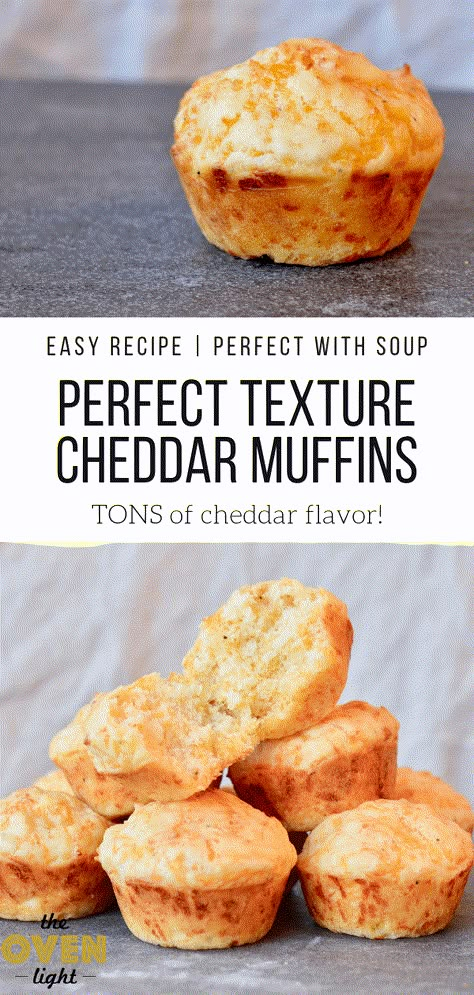 Dinner Muffins, Cheddar Muffins, Bedrooms Farmhouse, Savory Muffins Recipes, Muffins Gluten Free, Soup Appetizers, Winter Soup, Savory Muffins, Muffin Bread