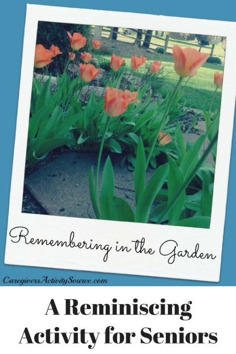 Remembering in the Garden A Reminiscing Activity For Seniors #CaregiversActivitySource #Reminisce #ReminscingActivitiesforSeniors #Reminiscetherapy #Seniorcare #Eldercare #Gardening #GardeningforSeniors Reminicing Activities, Horticultural Therapy, Mardi Gras Activities, Outreach Ideas, Recreational Therapy, Cognitive Decline, Therapeutic Recreation, Mardi Gras Crafts, Senior Student