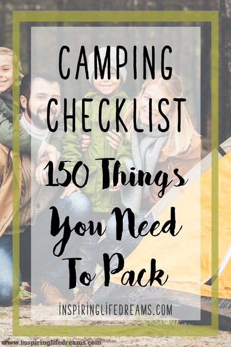 If you are looking for an in-depth camping checklist of 150 essential camping items, then you have come to the right place! This in-depth camping list and printable includes 150 THINGS YOU NEED TO TAKE ON YOUR CAMPING TRIP - all the must-have camping essentials! Download your PDF camping checklist here today.| Camping list | Camping packing list | Camping list with kids | Camping List Checklist Camping Packing List With Kids, Camping Trip List, Camping Checklist Printable, What To Take Camping, Camping Supply List, Camping Sleeping Pad, Camping Packing List, Camping List, Camping Guide