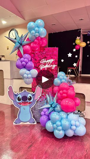 82K views · 1.7K reactions | Is there a Stitch craze right now? 🌺

Ombre sequin wall @balloongirlharrietshimmerwalls 

#balloongirlharriet #stitch #liloandstitch #balloongarland #balloonartist #ballooninspo #balloonsetups #ballooninstallation #balloons #balloonideas #theeventcollectivex #bapiaparty #balloonfinds #organicballoongarland #bespokeballoons #balloonarch #diyballoongarland #partygirl #partyboy #storybookbliss #partyideas #decorations #partydecoration #eventsdecor  #balloonevents #birthdayparty #halifaxballoons #brighouseballoons #huddersfieldballoons | Balloongirlharriet | me n ü · JUMP Anime Balloon Garland, Happy Balloons, Sequin Wall, Balloon Installation, Balloon Diy, Boy Party, Balloon Arch, Balloon Garland, Party Girls