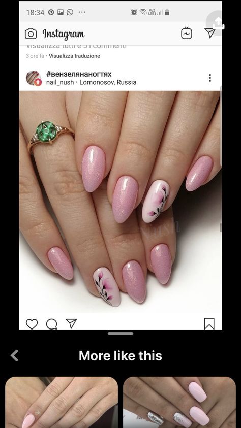 Lotus Nails Design, Lotus Flower Nail Art, Lotus Flower Nails, Lotus Nail Art, Lotus Nails, Pink Flower Nails, Orchid Nails, Mauve Nails, Nail Prices