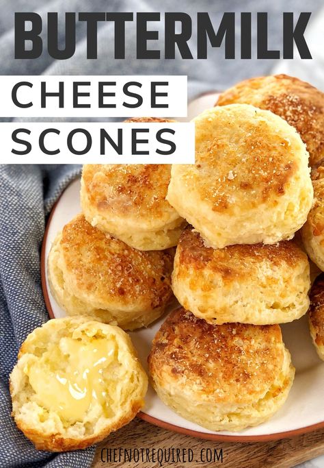 Buttermilk Cheese, Buttermilk Scone Recipe, Savoury Scones, Date Scones, Cheese Scone Recipes, Drop Scones, Scones Recipe Easy, Aussie Food, Cheese Scones