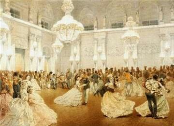 Victorian ballroom dancing The Winter Palace, Halloween Songs, Russian Literature, Winter Palace, Hermitage Museum, 19th Century Paintings, People Dancing, St Petersburg Russia, Imperial Russia