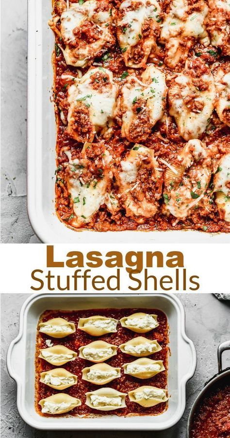 Stuffed Manicotti Shells, Shell Noodles, Manicotti Shells, Lasagna Stuffed Shells, Homemade Takeout, Best Sauce Recipe, Shell Pasta Recipes, Dinner Favorites, Rice Dinner